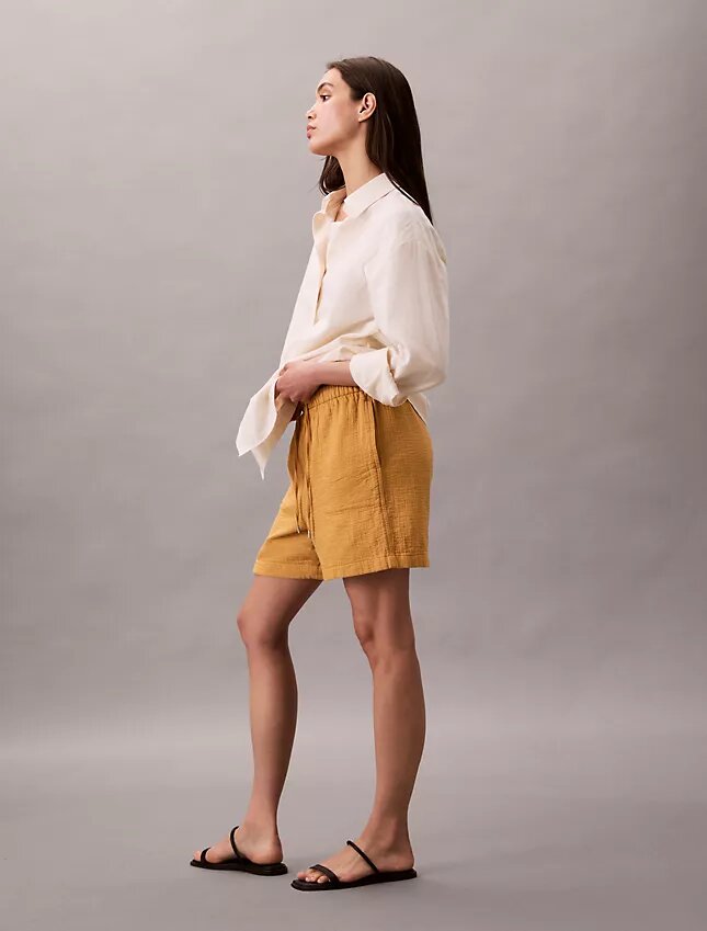 Double Gauze Pull-On Short Double Gauze Pull-On Short