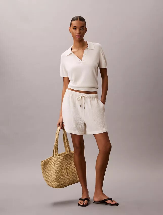 Double Gauze Pull-On Shorts Double Gauze Pull-On Shorts