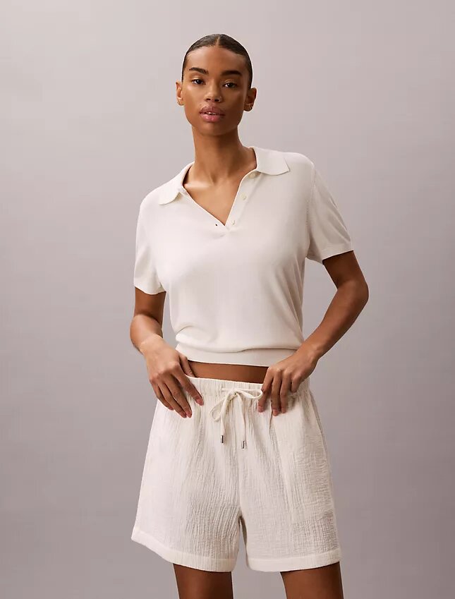Double Gauze Pull-On Shorts Double Gauze Pull-On Shorts