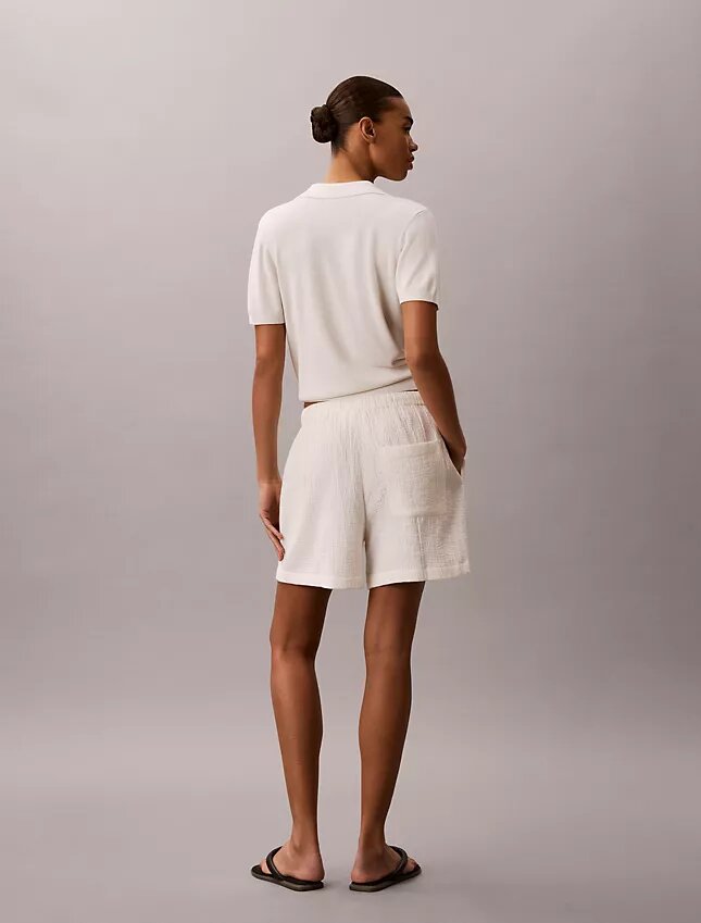 Double Gauze Pull-On Shorts Double Gauze Pull-On Shorts