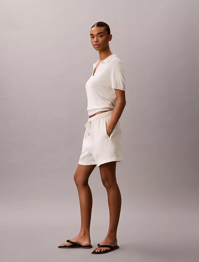 Double Gauze Pull-On Shorts Double Gauze Pull-On Shorts