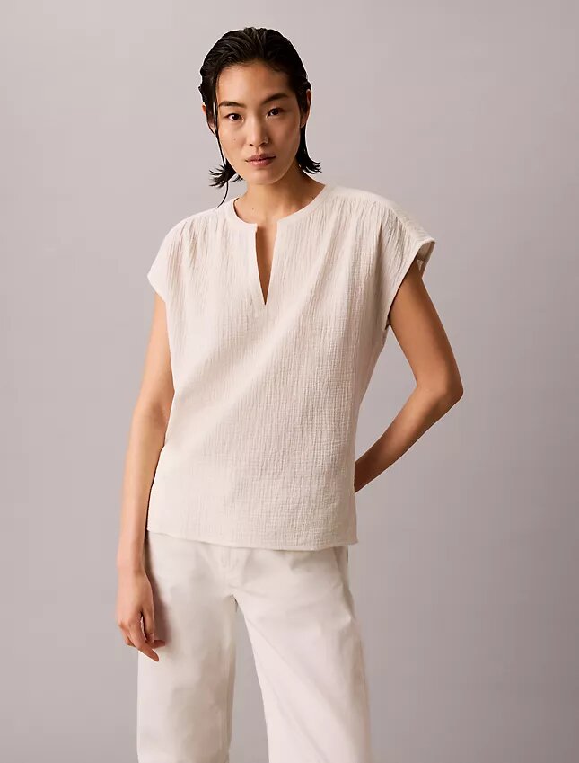 Double Gauze Relaxed Top Double Gauze Relaxed Top