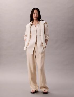Double Gauze Roll Tab Shirt