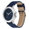 Emblem Dial Leather Strap Watch Emblem Dial Leather Strap Watch