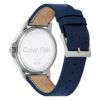 Emblem Dial Leather Strap Watch Emblem Dial Leather Strap Watch