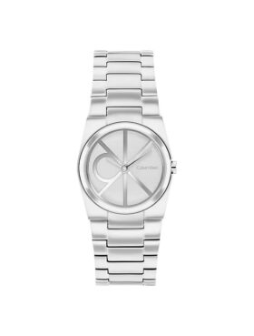 Emblem Dial Link Bracelet Watch