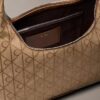 Emblem Jacquard Shoulder Bag Emblem Jacquard Shoulder Bag