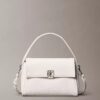 Emblem Logo Hardware Pebble Shoulder Bag Emblem Logo Hardware Pebble Shoulder Bag