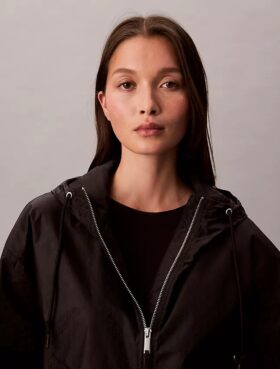 Emblem Logo Jacquard Wind Jacket