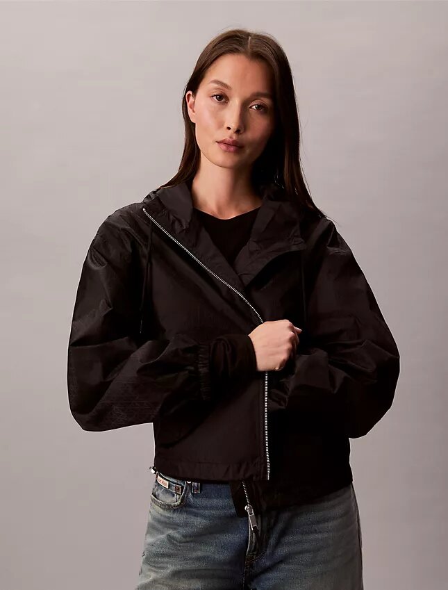 Emblem Logo Jacquard Wind Jacket Emblem Logo Jacquard Wind Jacket