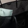 Emblem Logo Mesh Large Tote Bag