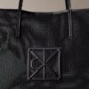 Emblem Logo Mesh Large Tote Bag