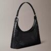 Emblem Logo Mesh Shoulder Bag Emblem Logo Mesh Shoulder Bag