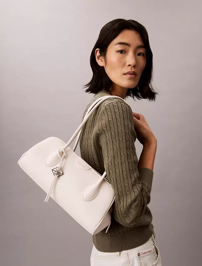 Emblem Logo Shoulder Bag Emblem Logo Shoulder Bag