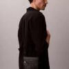 Embossed Emblem Logo Crossbody Bag