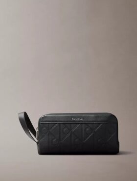 Embossed Emblem Logo Dopp Kit