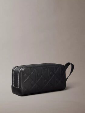 Embossed Emblem Logo Dopp Kit