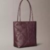 Embossed Emblem Logo Small Tote Bag Embossed Emblem Logo Small Tote Bag