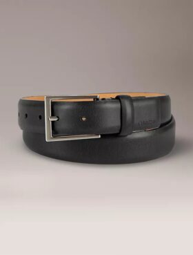Embossed Logo Harness Buckle Belt