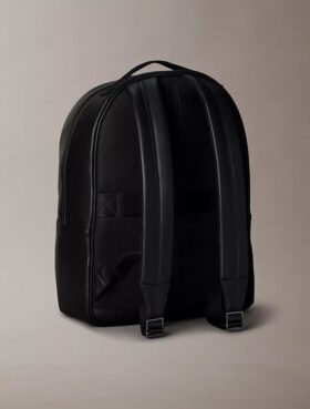 Embossed Monogram Backpack