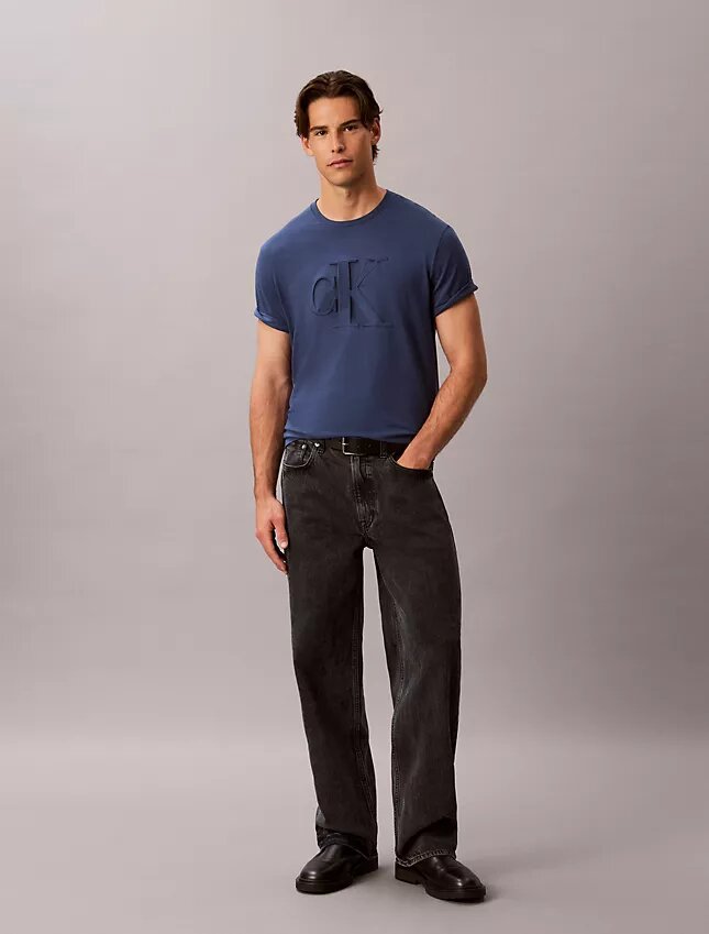 Embossed Monogram Classic T-Shirt Embossed Monogram Classic T-Shirt