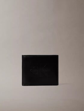 Embossed Monologo Bifold Wallet