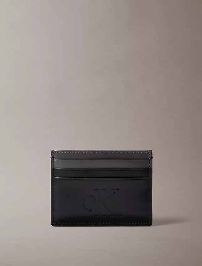 Embossed Monologo Card Case Embossed Monologo Card Case