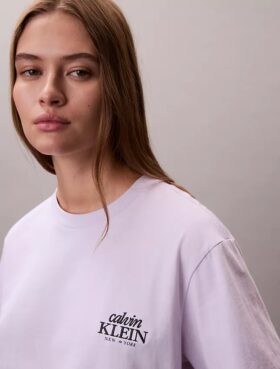 Embroidered Logo Graphic Boxy T-Shirt Embroidered Logo Graphic Boxy T-Shirt