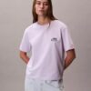 Embroidered Logo Graphic Boxy T-Shirt