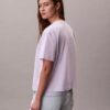 Embroidered Logo Graphic Boxy T-Shirt