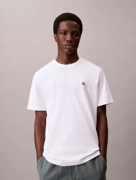 Embroidered Monogram Relaxed T-Shirt