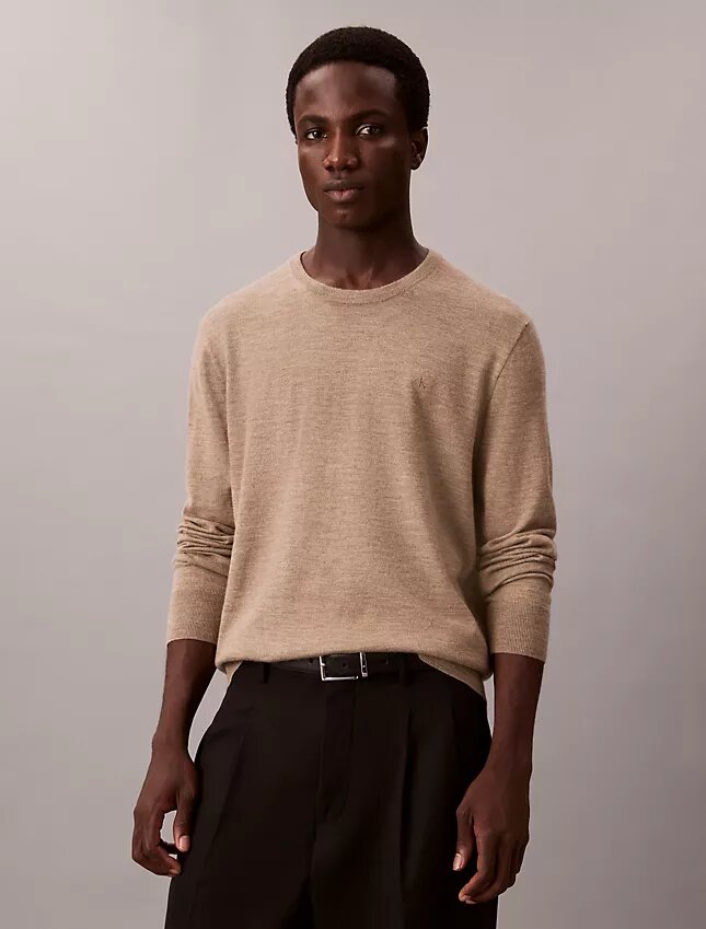 Extra Fine Merino Blend Crewneck Sweater Extra Fine Merino Blend Crewneck Sweater