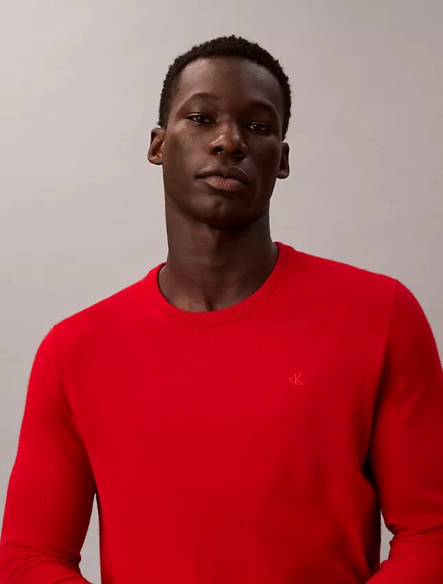 Extra Fine Merino Blend Crewneck Sweater Extra Fine Merino Blend Crewneck Sweater