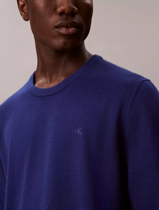 Extra Fine Merino Blend Crewneck Sweater Extra Fine Merino Blend Crewneck Sweater