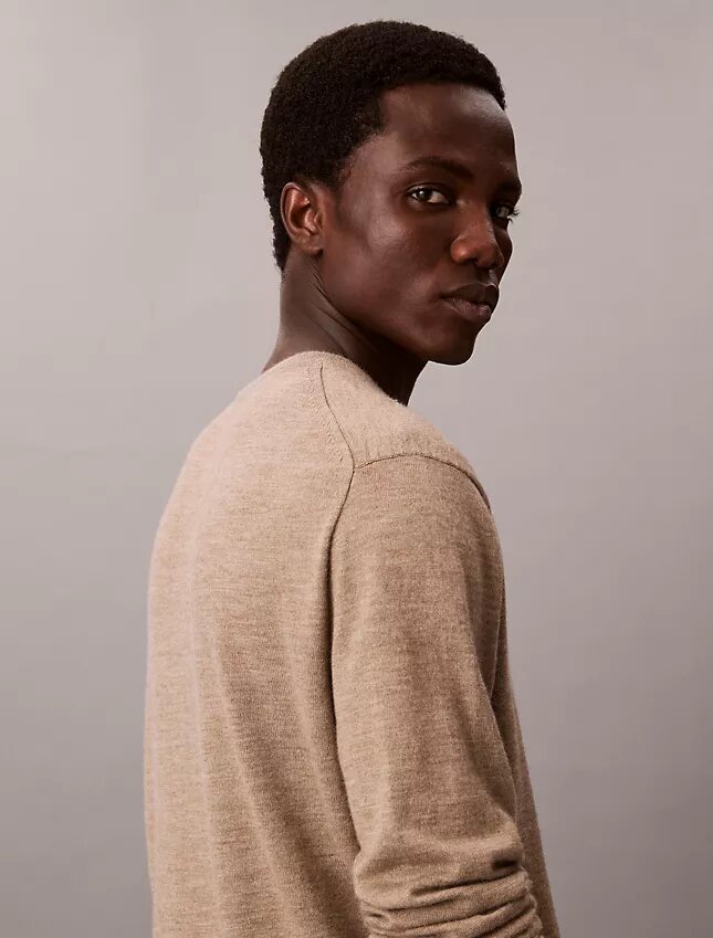 Extra Fine Merino Blend Crewneck Sweater Extra Fine Merino Blend Crewneck Sweater