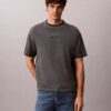Faded Dye Logo Graphic Classic Crewneck T-Shirt