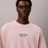 Faded Dye Logo Graphic Classic Crewneck T-Shirt