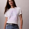 Faded Script Logo Graphic Boxy T-Shirt