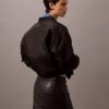 Faux Leather Miniskirt