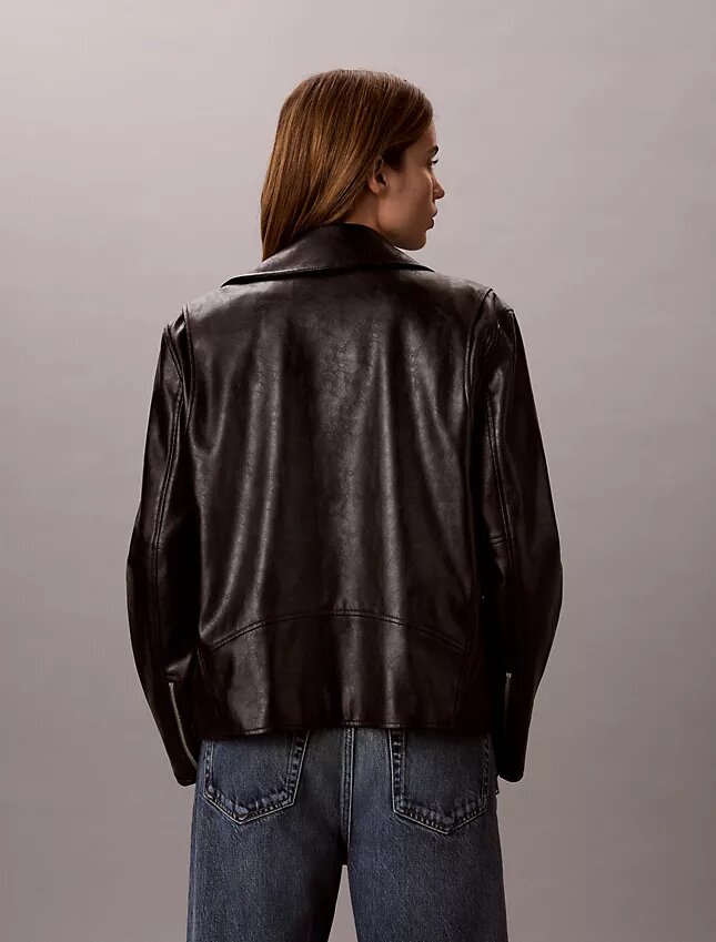 Faux Leather Moto Jacket Faux Leather Moto Jacket