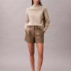 Faux Leather Shorts