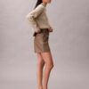 Faux Leather Shorts