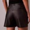 Faux Leather Shorts