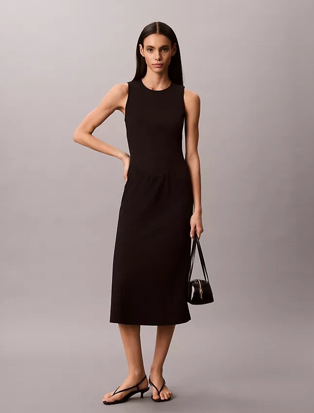 Flared Midi Dress Flared Midi Dress