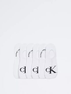 Flat Knit Monogram 6-Pack Liner Socks Flat Knit Monogram 6-Pack Liner Socks