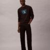Fleece Layered Monogram Graphic Sweatshirt Fleece Layered Monogram Graphic Sweatshirt