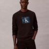 Fleece Layered Monogram Graphic Sweatshirt Fleece Layered Monogram Graphic Sweatshirt
