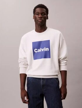 Fleece Logo Graphic Relaxed Sweatshirt