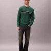 Fleece Stripe Classic Sweatshirt Fleece Stripe Classic Sweatshirt