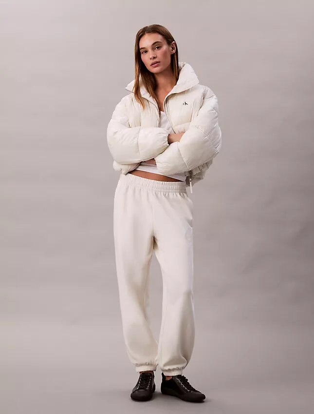 Fleece Velvet Monologo Sweatpants Fleece Velvet Monologo Sweatpants